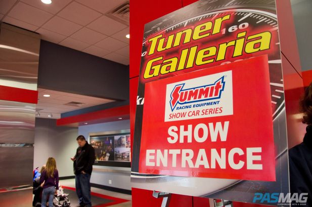 PASMAG Tuner Galleria Chicago Illinois 2014 Ray Flores Entrance