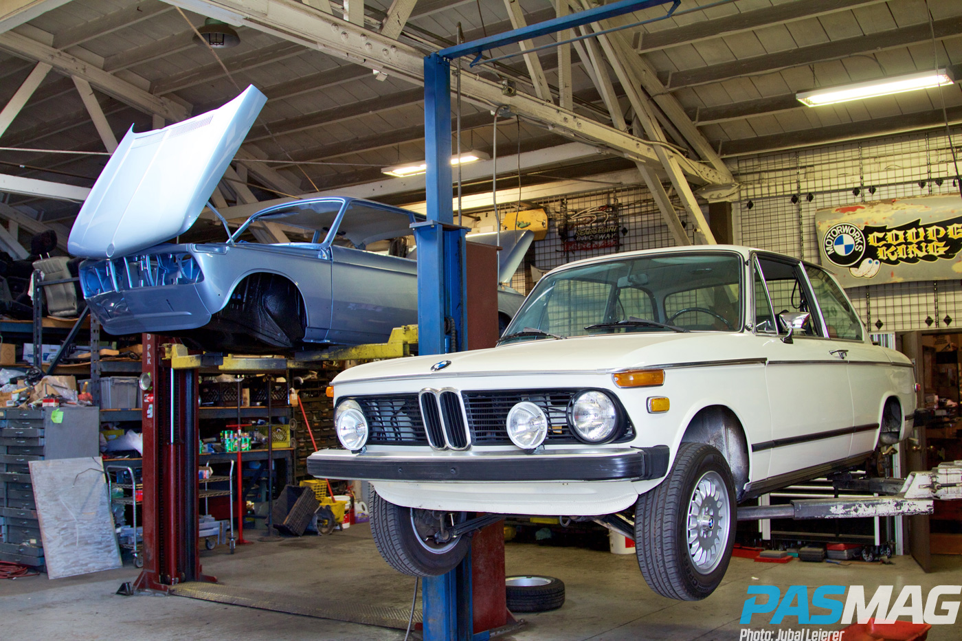Aught Two: Clarion Builds' Iconic Restoration - 1974 BMW 2002 (Photo by Jubal Leierer)