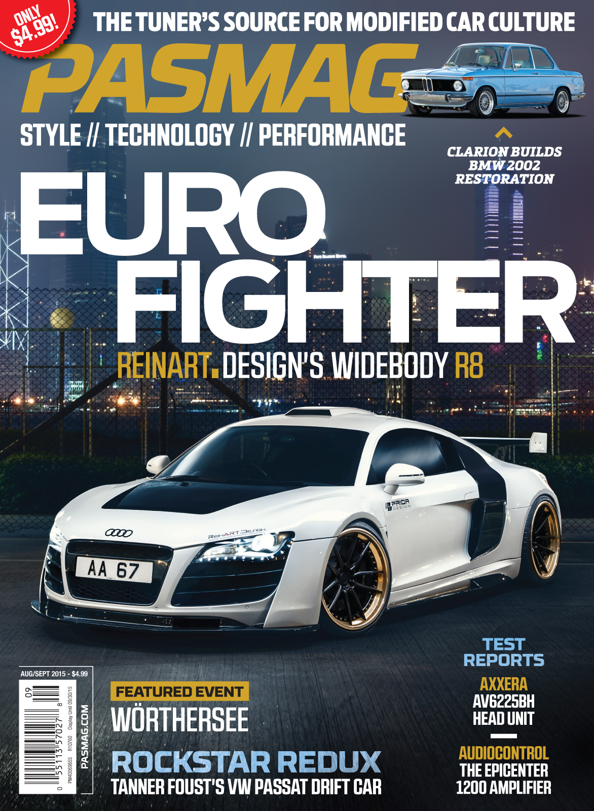 PASMAG #132 August/September 2015 Cover USA