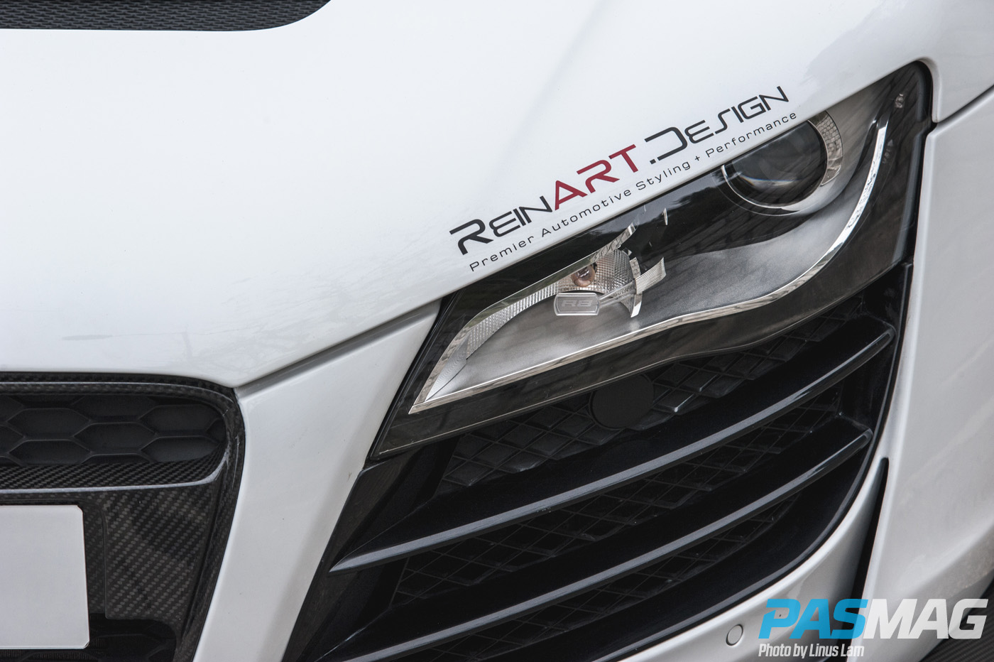 ReinART Design 2008 Audi R8 PASMAG August 2015 Cover Feature Linus Lam 2 copy