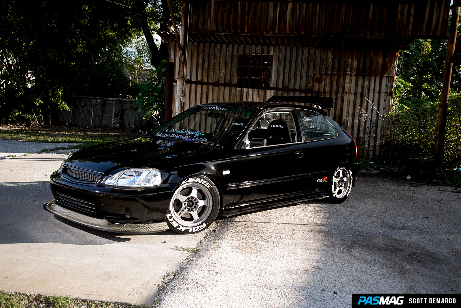 Attack Of The Clones Lester Rivera s 1997 Honda Civic Type R PASMAG 