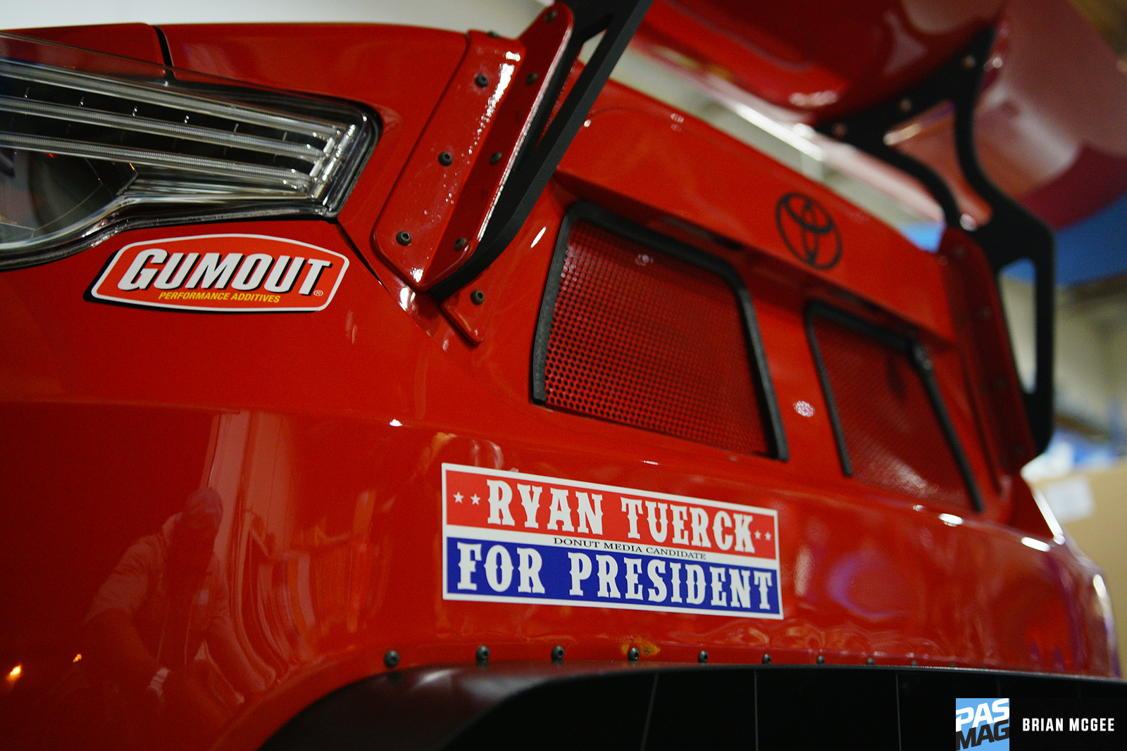 Ryan Tuerck Toyota Ferrari GT4586 PAS 35
