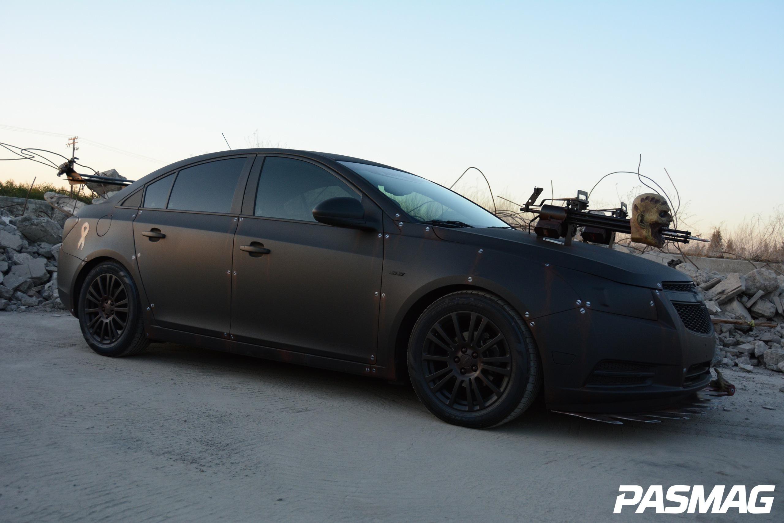 Rambo vs. Zombies: Brian Mitchell's Arc Audio 2012 Chevrolet Cruze