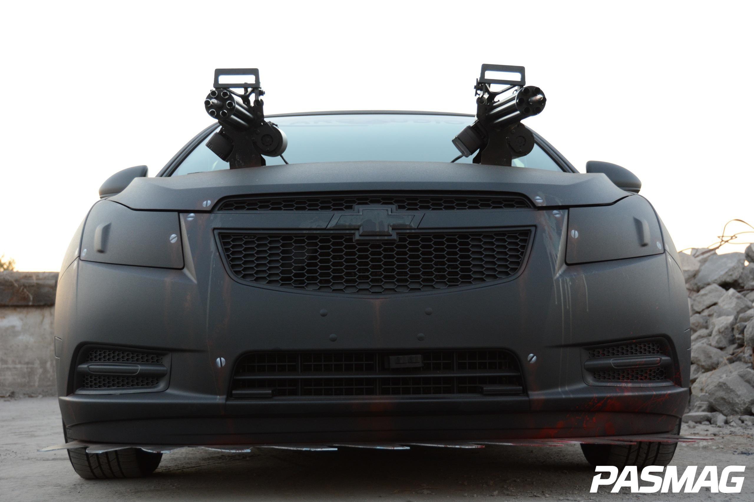 Rambo vs. Zombies: Brian Mitchell's Arc Audio 2012 Chevrolet Cruze