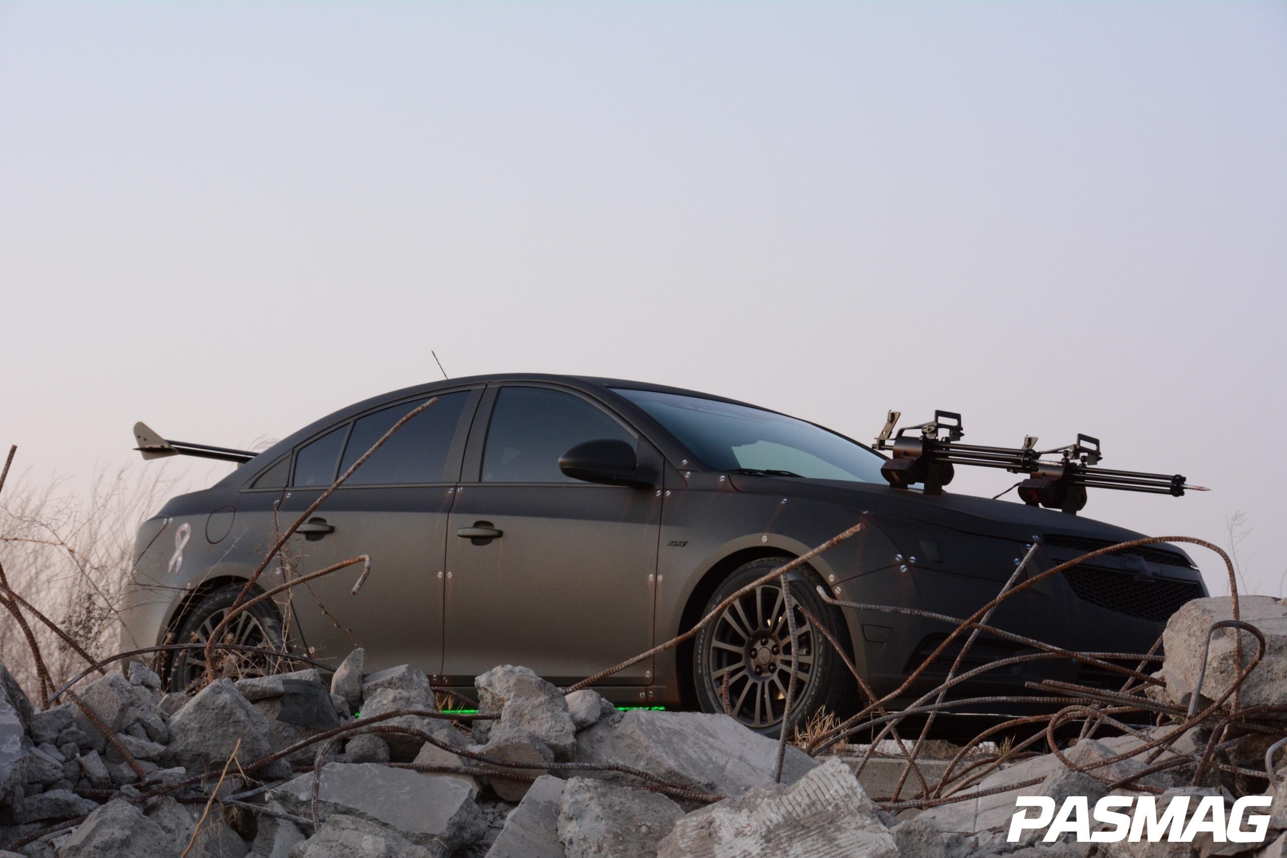 Rambo vs. Zombies: Brian Mitchell's Arc Audio 2012 Chevrolet Cruze