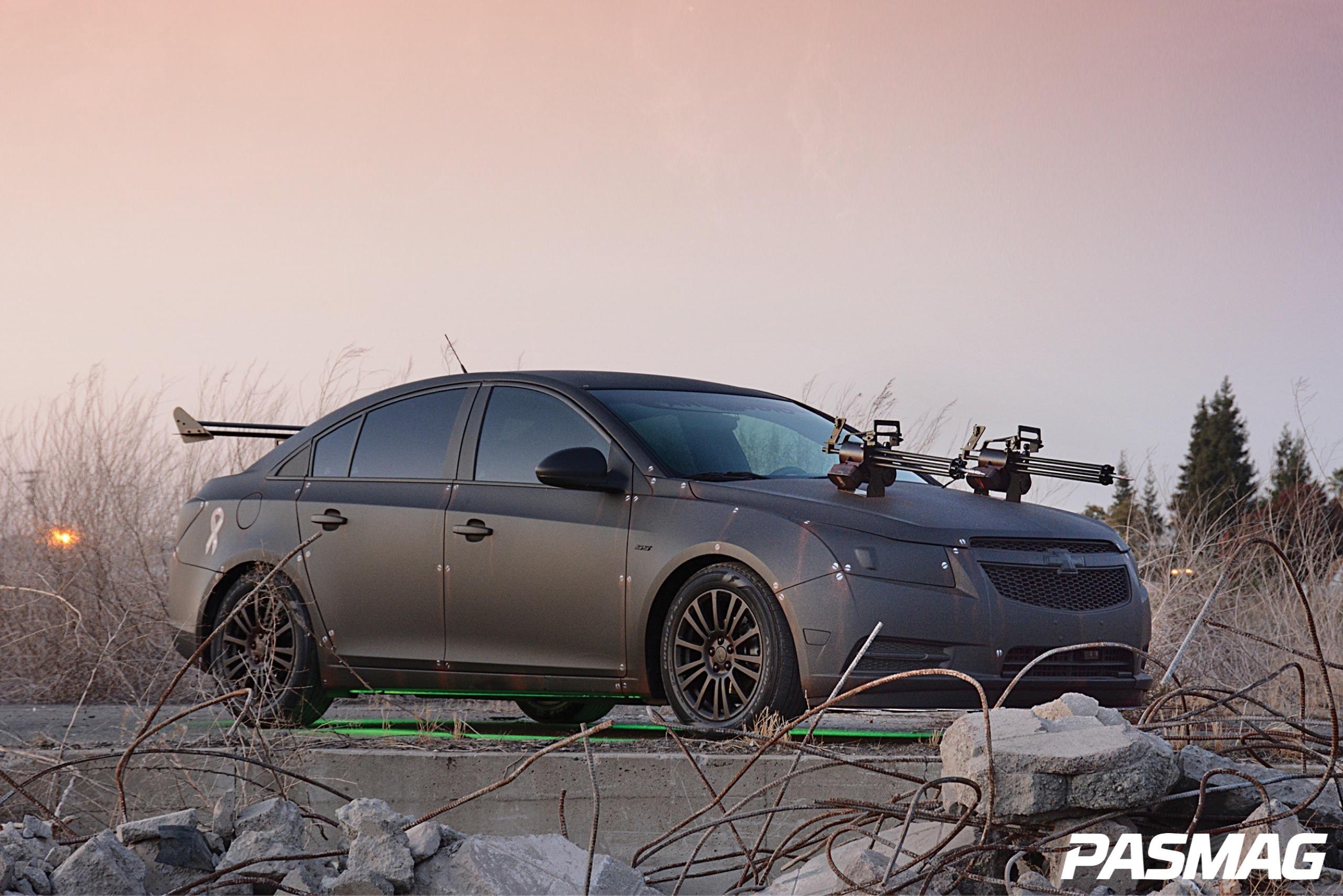 Rambo vs. Zombies: Brian Mitchell's Arc Audio 2012 Chevrolet Cruze