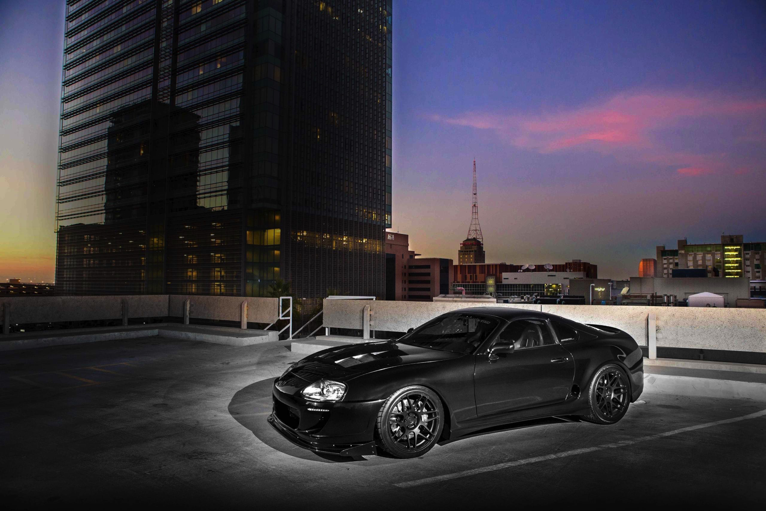 All Black Everything: Tyler Pflanz's Toyota Supra