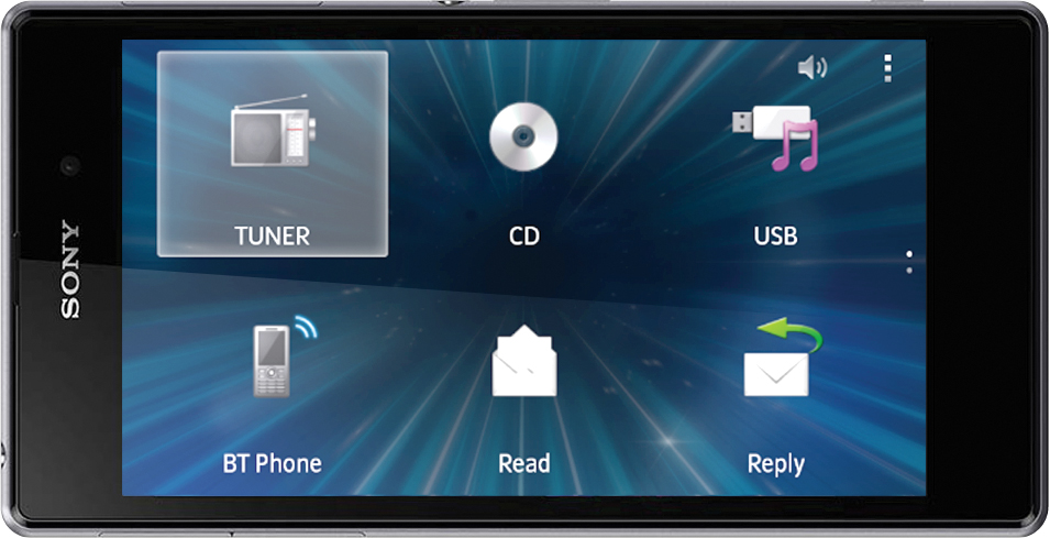 Sony XSP-N1BT Smartphone Cradle CD Receiver