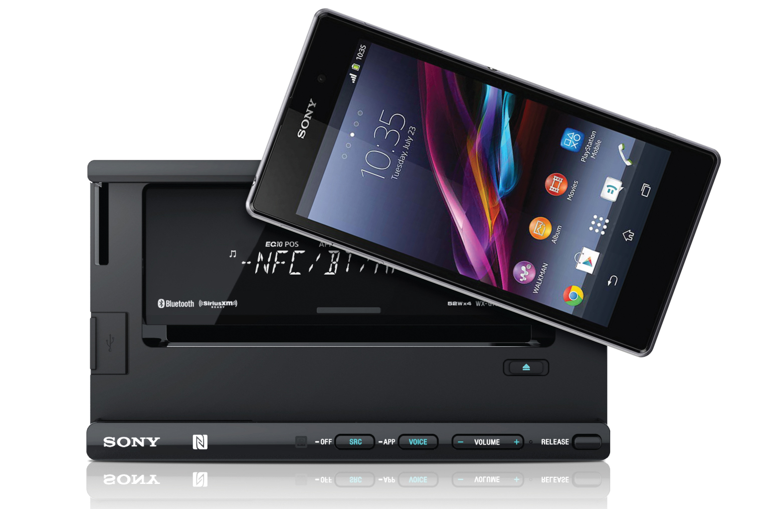 Sony XSP-N1BT Smartphone Cradle CD Receiver