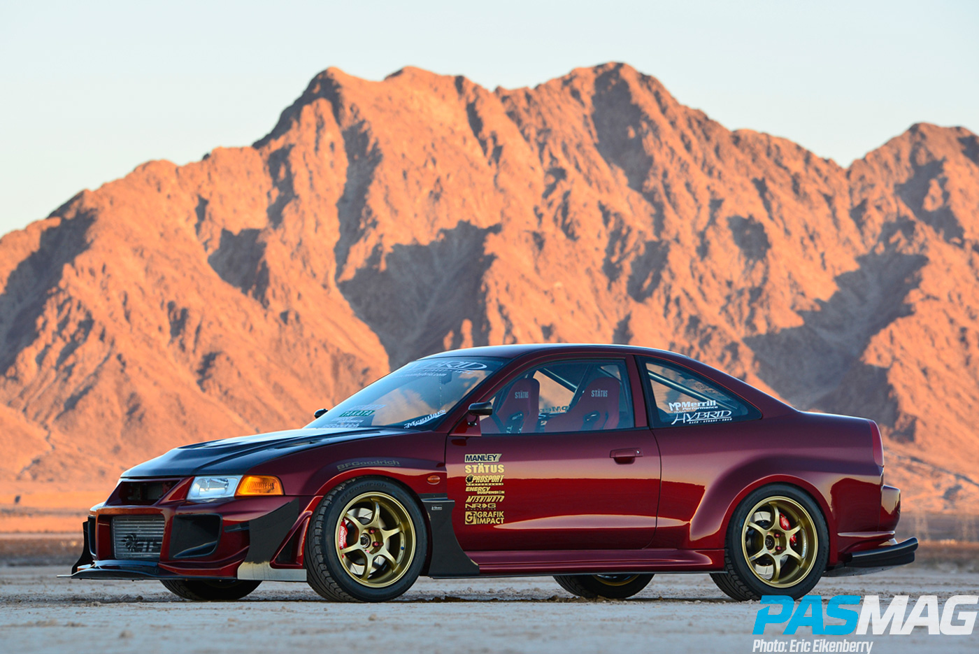 Evolution of a Mirage: Archie Concon's 2000 Mitsubishi Mirage (Photo by Eric Eikenberry)