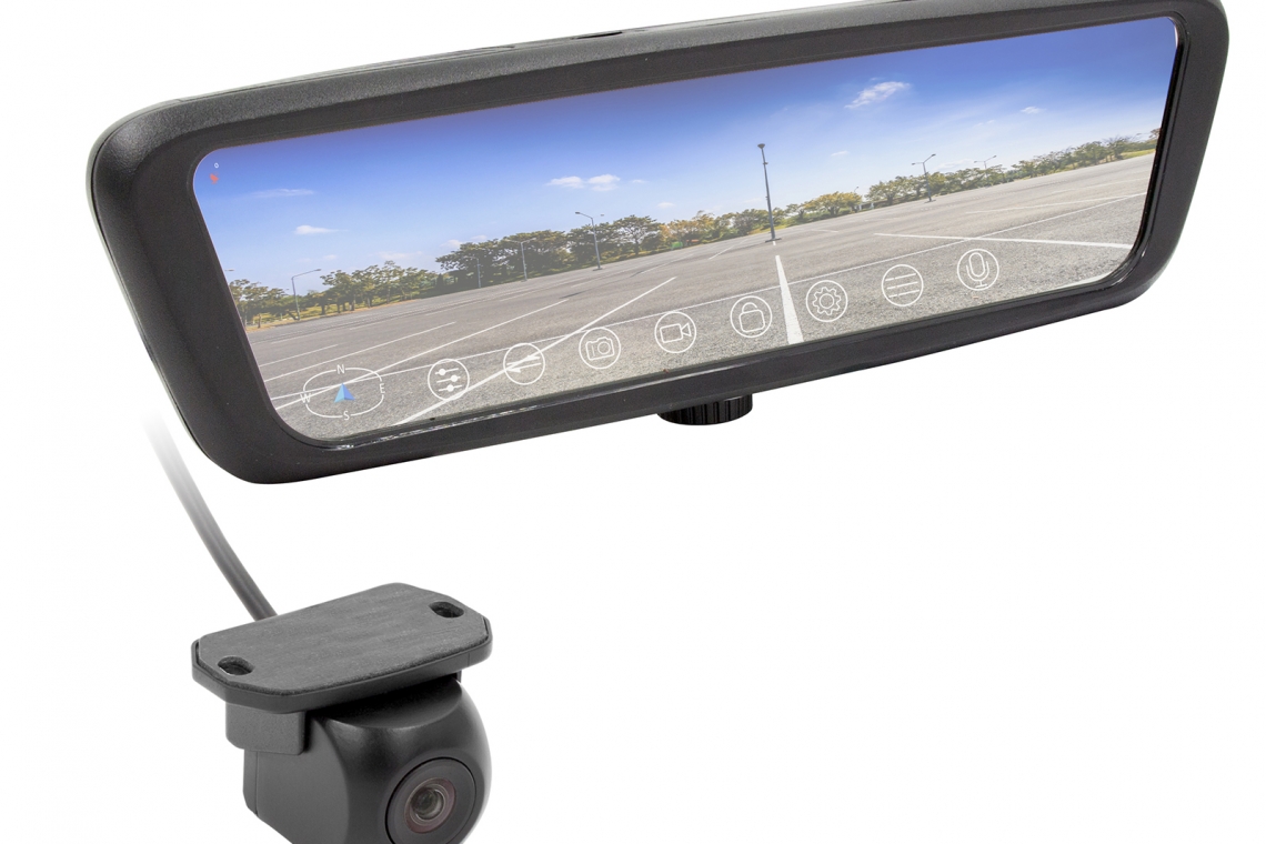 iBEAM Vehicle Safety Systems Real-Time Streaming Mirror Monitor Kit