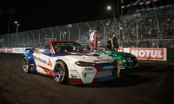Piotr Wiecek Claims Double Victory in Motegi Super Drift Weekend