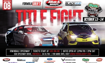 Formula Drift Round 8: Title Fight Tickets On-Sale