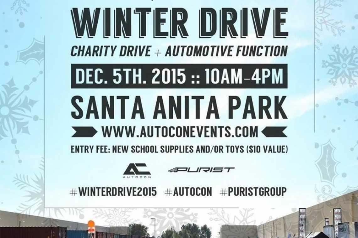 Winter Drive 2015 presented by AutoCon Events & Purist Group PASMAG