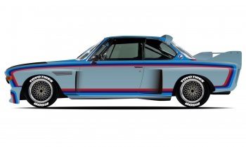 Nostalgic Grains’ Resto-Mod BMW 3.0 CSL Race Car