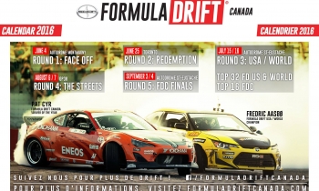 Formula Drift Canada Announces 2016 Schedule