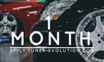 Tuner Evolution: Charlotte, North Carolina 2015 is 1 Month Away