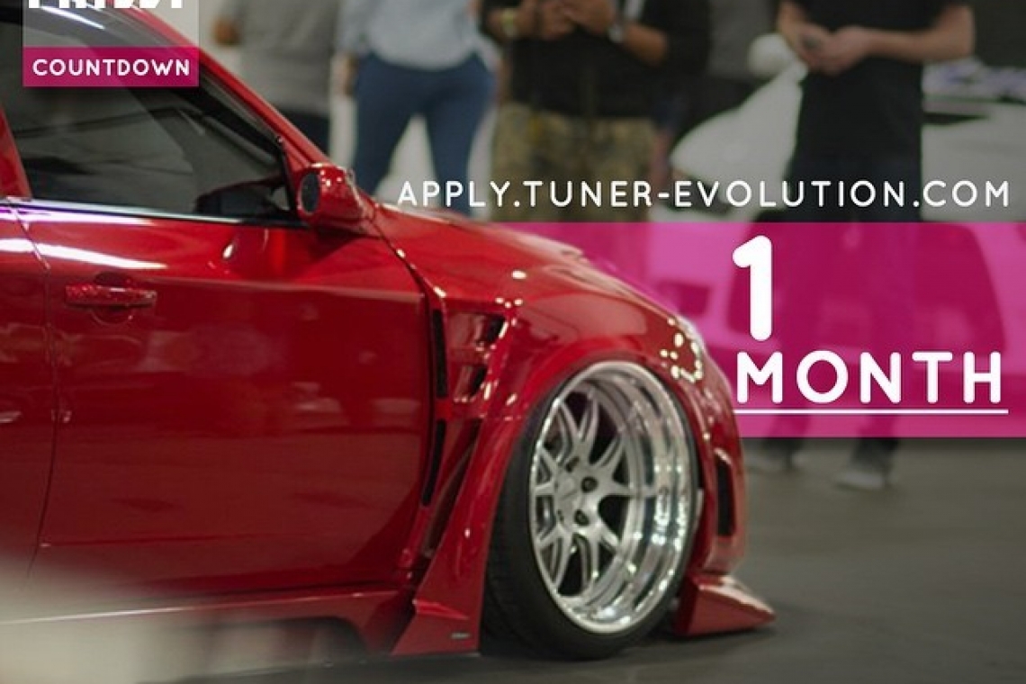 Tuner Evolution 2015 Competitor Registration is Now Open