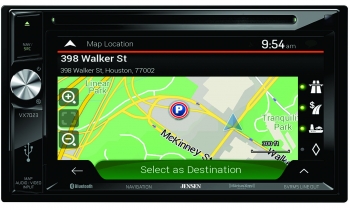 Jensen VX7023 Multimedia DVD Receiver w/ Built-in Navigation