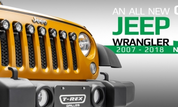 T-REX Lights Up The 2007-2018 Jeep Wrangler JK with Four All New Grilles and Built-In LEDs