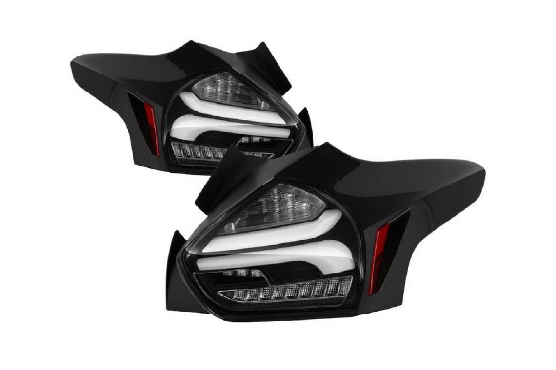Spyder Auto Ford Focus 5Dr Hatchback 15-17 W/ Sequential Turn Signal LED Tail Lights