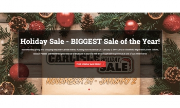 Annual Carlisle Events Holiday Sale