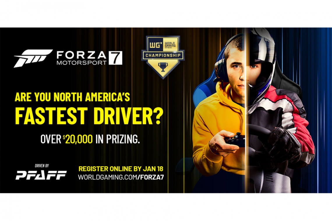 Forza Motorsport 7 WorldGaming Network North American Championship to be held Live at the 2020 Canadian International AutoShow