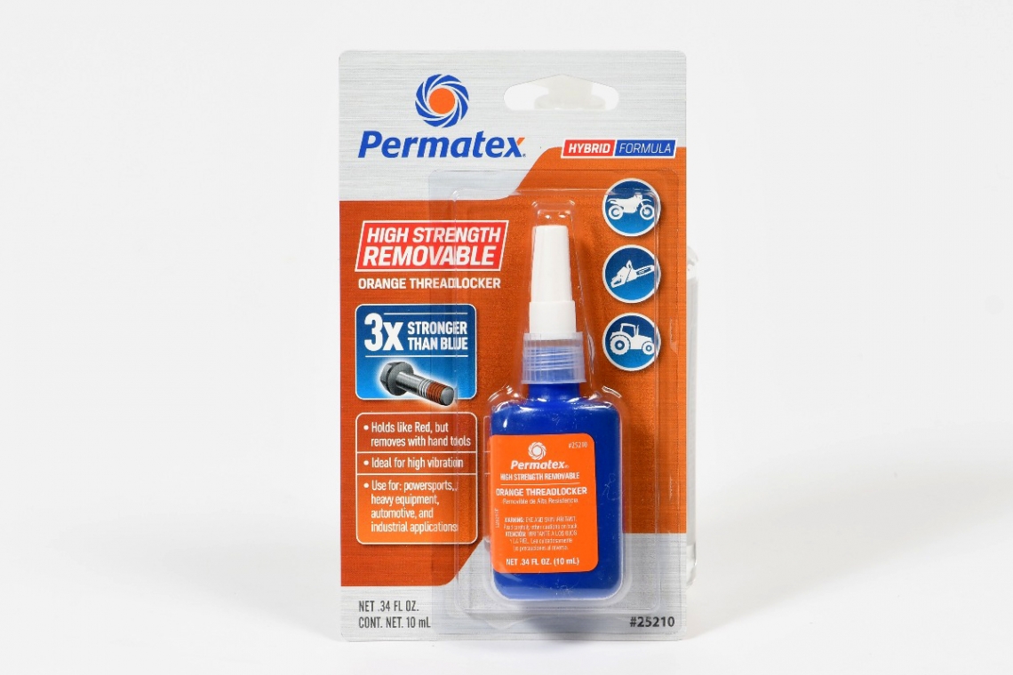 Permatex® High Strength Removable Orange Threadlocker