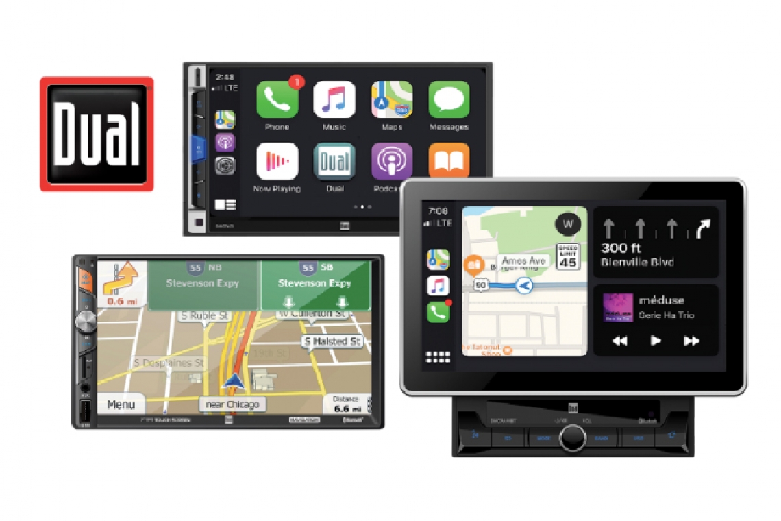 Dual Electronics Introduces New In-Vehicle Head-Units Including One With 10.1” Display