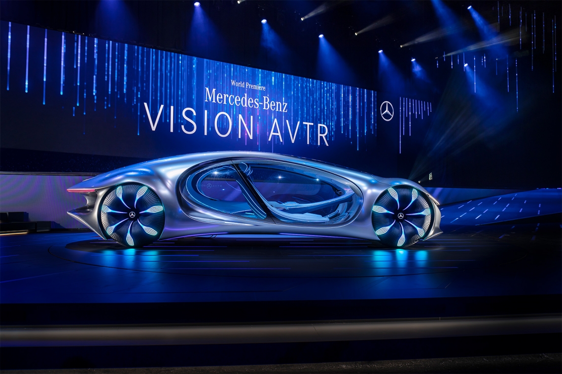 Mercedes-Benz Premieres Vision AVTR Showcar at CES 2020