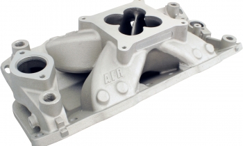 Air Flow Research New SBC Eliminator Dual Plane Intake Manifold For Small Block Chevy