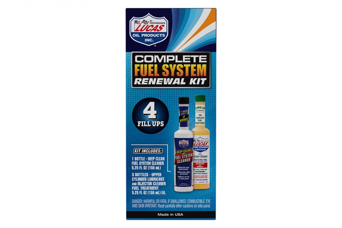 Restore Vehicle Performance With Lucas Oil Complete Fuel System Renewal Kit