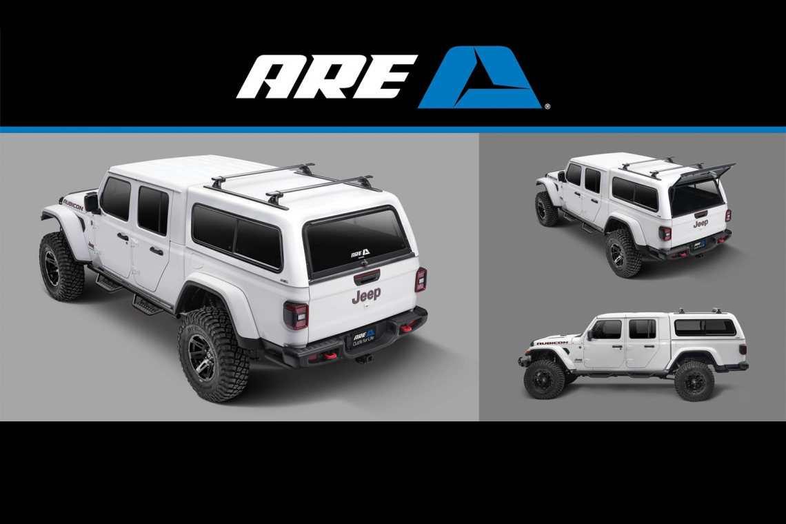 A.R.E. Accessories Expands CX Classic Truck Cap Offering with Application for the Jeep Gladiator