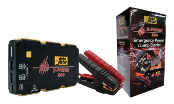 AutoMeter Introduces the E-POWER 800 Power Pack: The Ultimate Handheld Jump Start Kit
