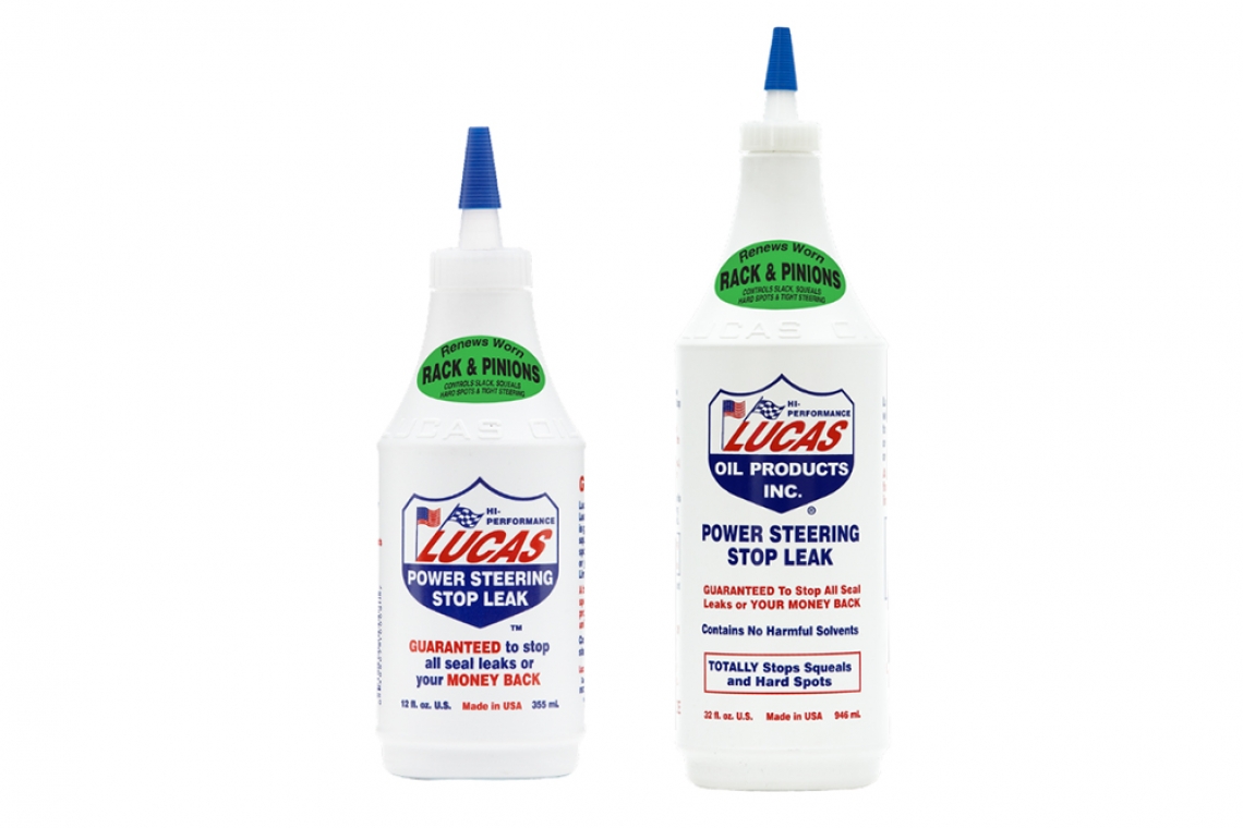 Lucas Oil Power Steering Stop Leak is Guaranteed to Seal Leaks and Stop Squeals