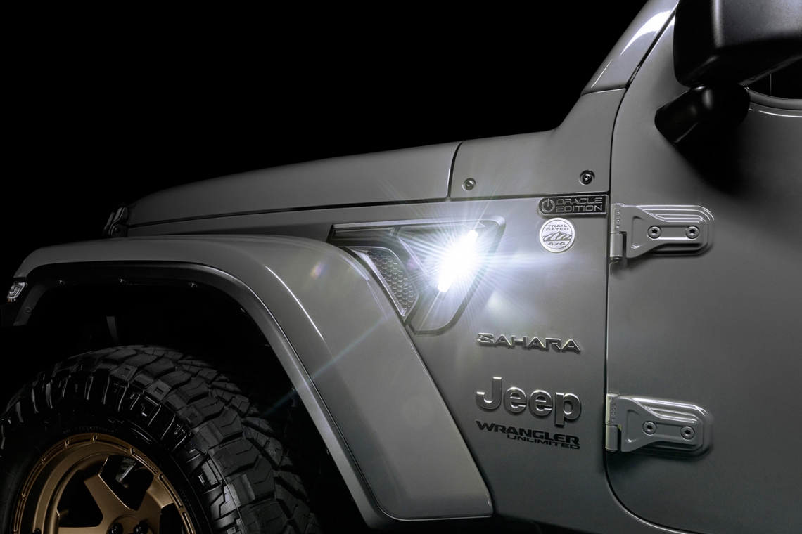Oracle Lighting's New Sidetrack LED Lighting System for Jeep Wrangler JL & Gladiator JT Models Now Shipping