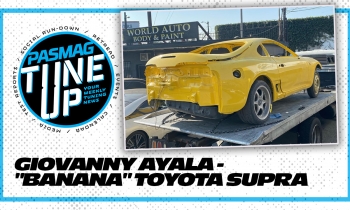 Giovanny Ayala's Banana Toyota Supra