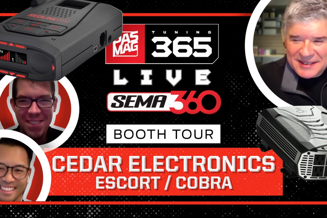 PASMAG Tuning 365: 2020 SEMA360 Booth Tour - Cedar Electronics