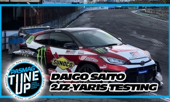 Daigo Saito 2JZ-Yaris Testing