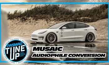 Musaic Audiophile Conversion on a Tesla Model 3