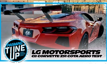 LG Motorsports' C8 Corvette Z51 COTA Aero Test