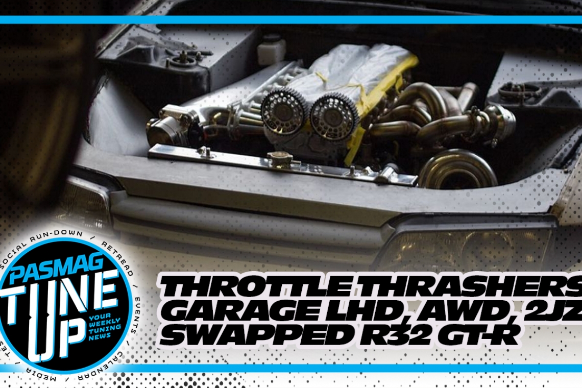 Throttle Thrashers Garage's LHD, AWD, 2JZ Swapped R32 GT-R