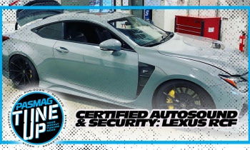 Certified Autosound & Security's Install on the Lexus RCF is Beautiful Yet Simple