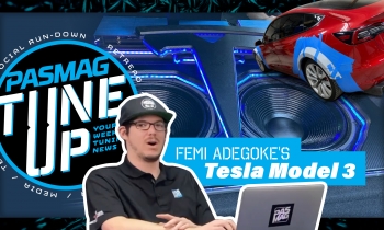 Show Stopper: Femi Adegoke's Tesla Model 3