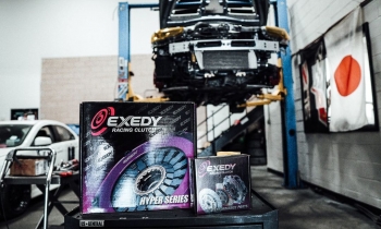 All Up In There: Exedy Twin Organic Clutch Kit Install on Sherwin's Evo 10