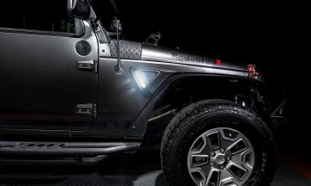 Oracle Lighting Features Sidetrack™ LED Lighting System for Jeep Wrangler JK During 2021 SEMA Expo
