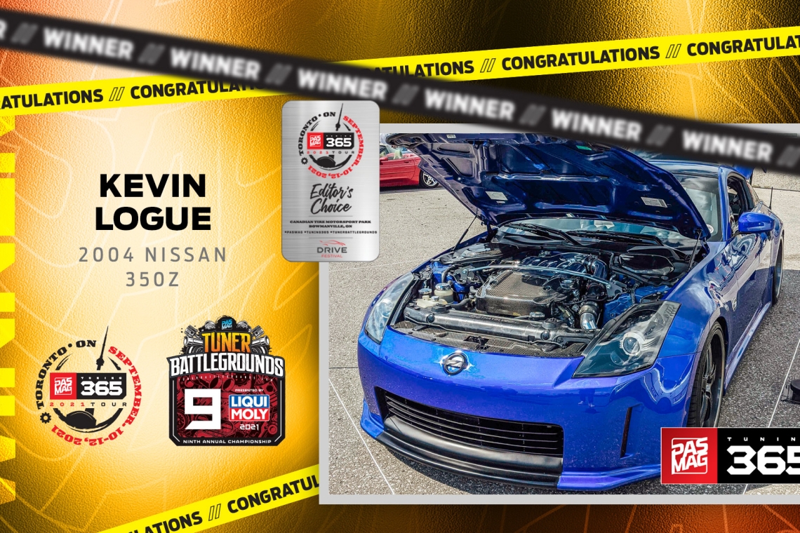 Tuning 365 Tour Editor's Choice: 2021 Drive Festival - Kevin Logue 2004 Nissan 350Z