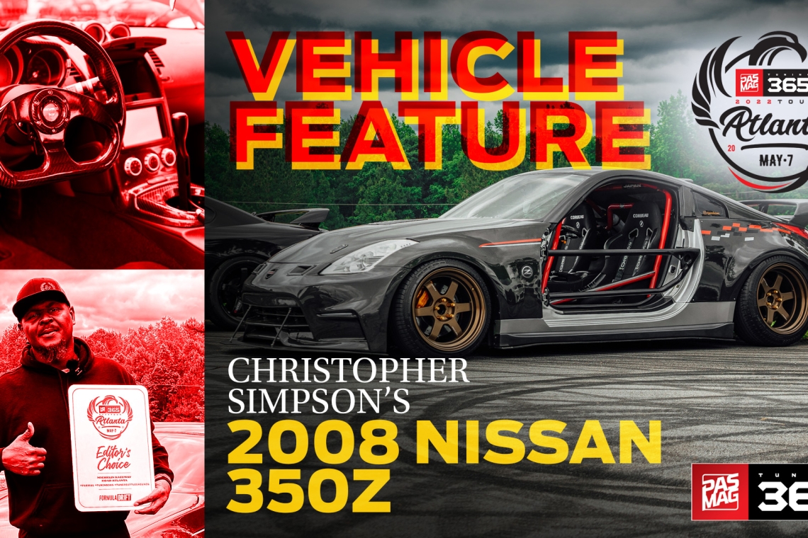 No Doors. No Care.: Christopher Simpson's 2008 Nissan 350Z