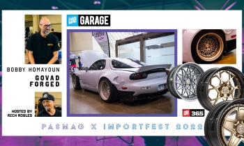 Interview w/ Bobby Homayoun of Govad at 2022 Importfest. LS Swapped. Rocket Bunny. Mazda RX-7!