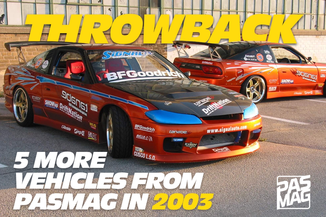 Throwback: 5 MORE Vehicles from PASMAG in 2003